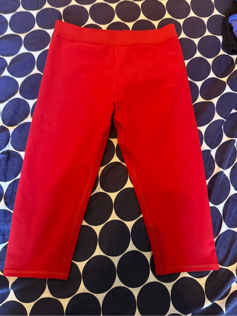 Alo Red Active Capri Leggings